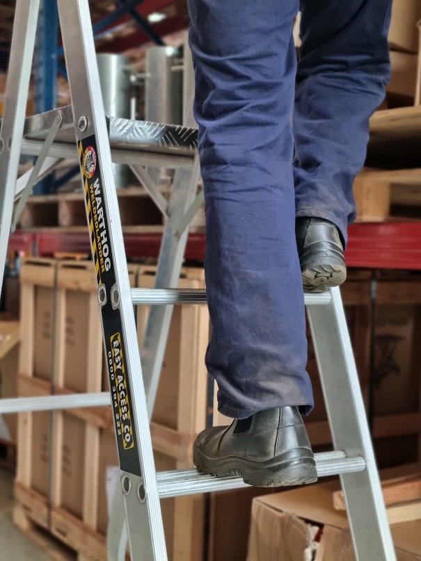 Aluminium Step Ladder Warehouse Use
